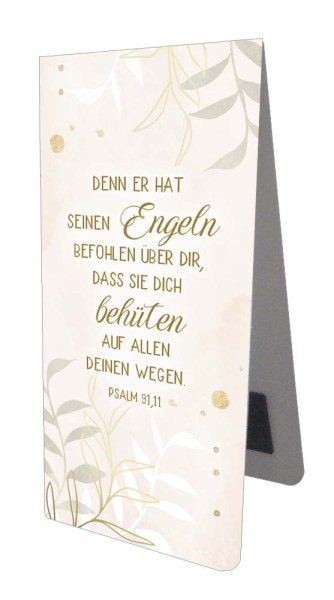 Magnet Lesezeichen Denn er hat seinen Engeln befohlen