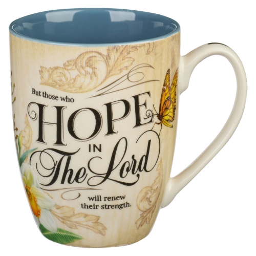 Tasse - Hope in the Lord - beige - 355ml