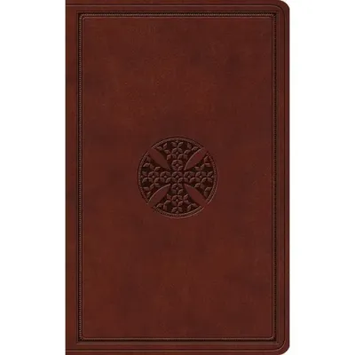 Englisch, Bibel English Standard Version, Kunstleder, braun