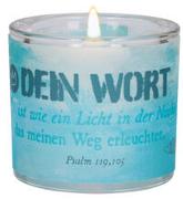 Dein Wort ist wie ein Licht - Licht Moment Glaswindlicht