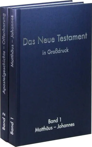 Das neue Testament Elberfelder 2003 - in zwei Bänden, extra grosse Schrift