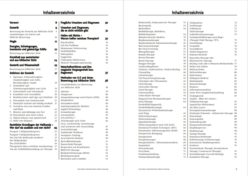 Naturheilverfahren biblisch hinterfragt