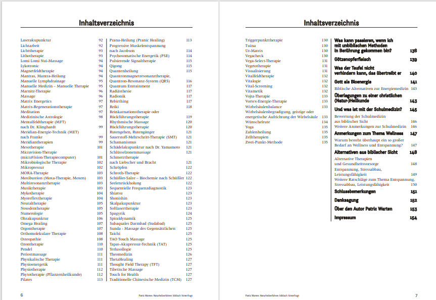 Naturheilverfahren biblisch hinterfragt