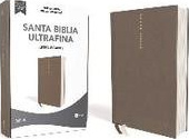Nbla Santa Biblia Ultrafina, Letra Gigante, Tapa Dura/tela, Gris, Edic