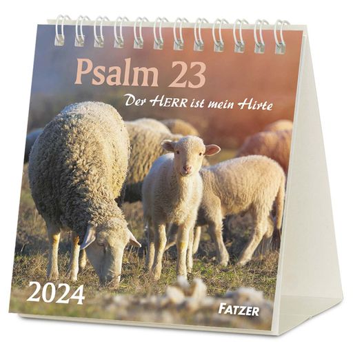 Psalm 23  - Tischkalender zum Verteilen
