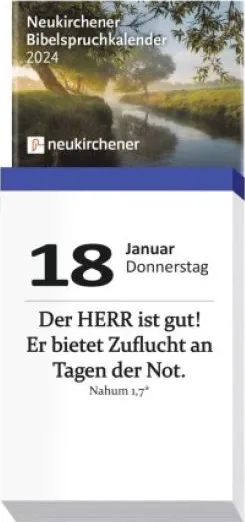 Neukirchener Bibelspruchkalender - Abreisskalender - Block mit 368 Blättern, zum Aufstellen oder...