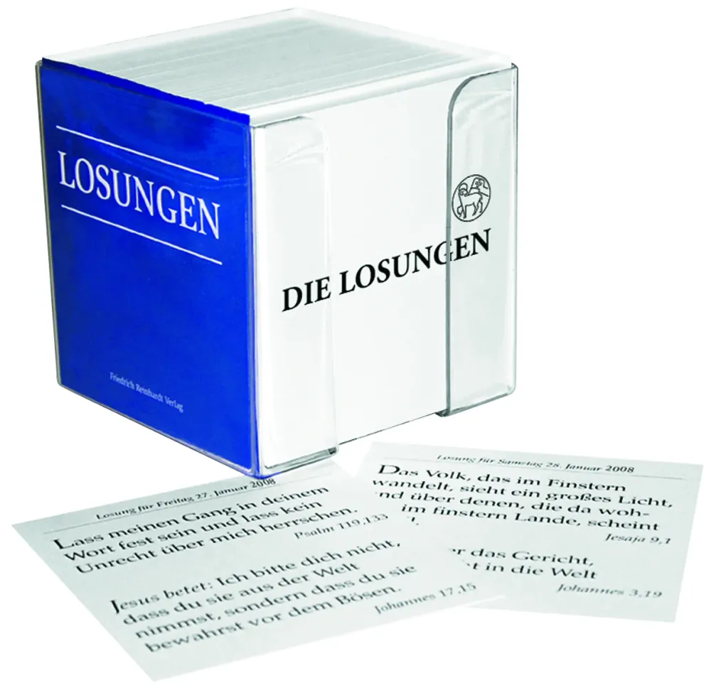 LOSUNGS-BOX - NACHFÜLLKARTEN OHNE BOX