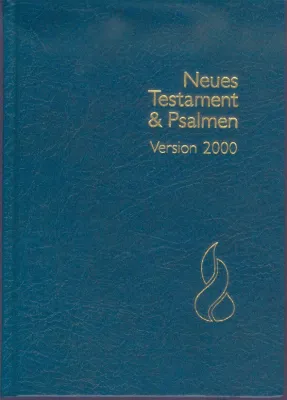 Schlachter, Neues Testament Psalmen - Grossdruck, Gebunden, Blau