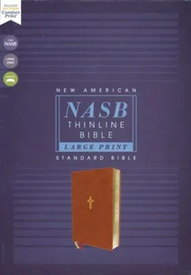 Englisch, Bibel New American Standard Bible, Grossdruck, Kunstleder, braun