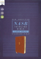 Englisch, Bibel New American Standard Bible, Grossdruck, Kunstleder, braun