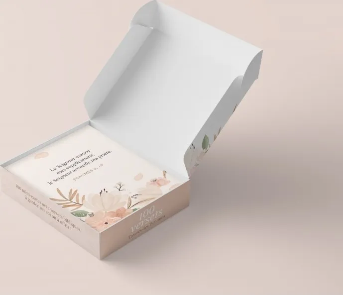 Coffret de 100 mini-cartes - 100 versets - Trésors des Psaumes