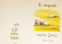 A5 Faltkarte - Er erquickt meine Seele - mit Couvert