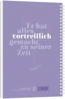 Stille Zeit mit Dir - Notizbuch - Motiv "Flieder"