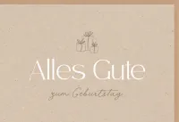 Faltkarte alive Alles Gute zum Geburtstag