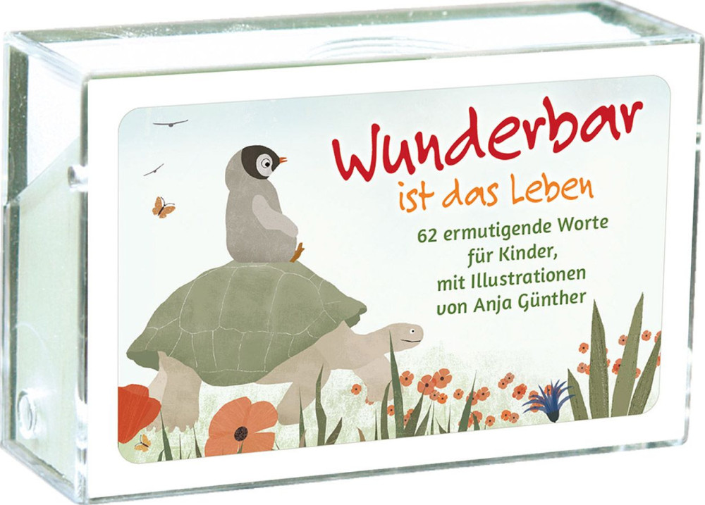 Wunderbar ist das Leben - ImpulsBox - 62 ermutigende Zitate und Bibelverse für Kinder