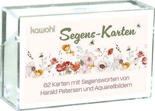 Segens-Karten - ImpulsBox - 62 Karten mit Segensworten von Harald Petersen und Aquarellbildern