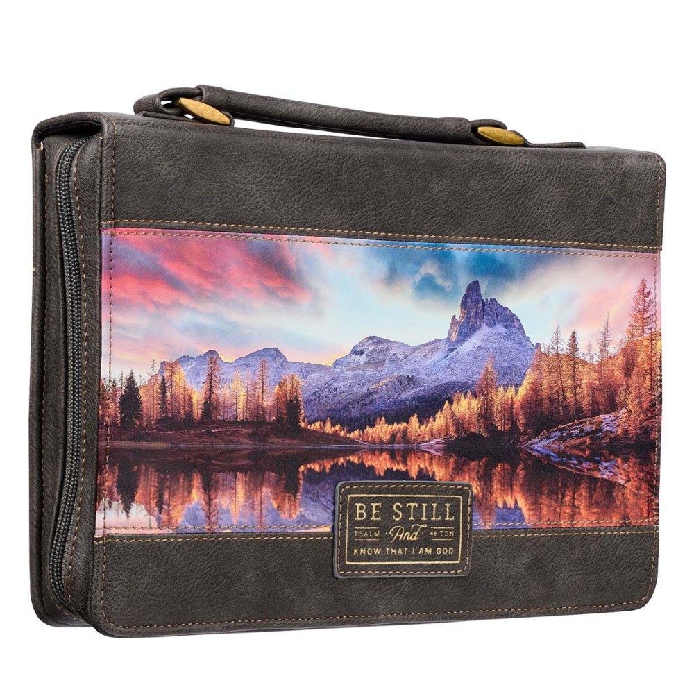 Bible Cover Be Still Majestic Valley - 16,8 x 24,5 x 4,5 cm