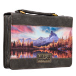 Bible Cover Be Still Majestic Valley - 17,8 X 25,7 X 4,8 cm