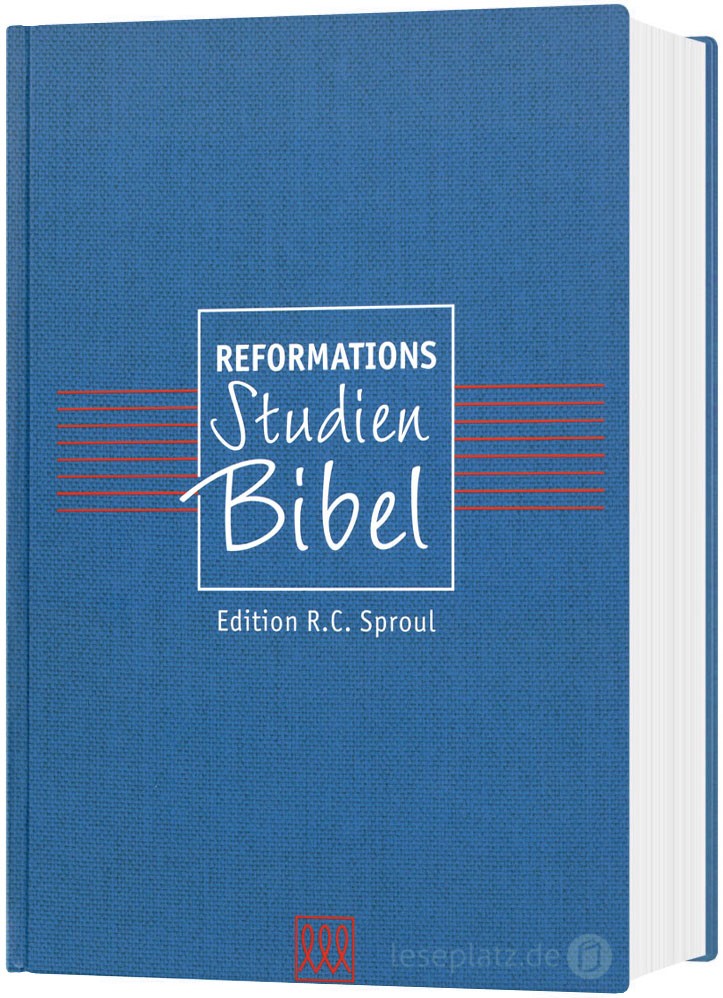 Reformations-Studien-Bibel 2017 blau - 2. Auflage