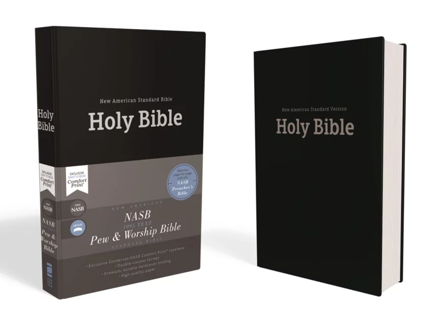 Englisch, Bibel New American Standard Bible, Pew and Worship Bible, kartonniert, schwarz