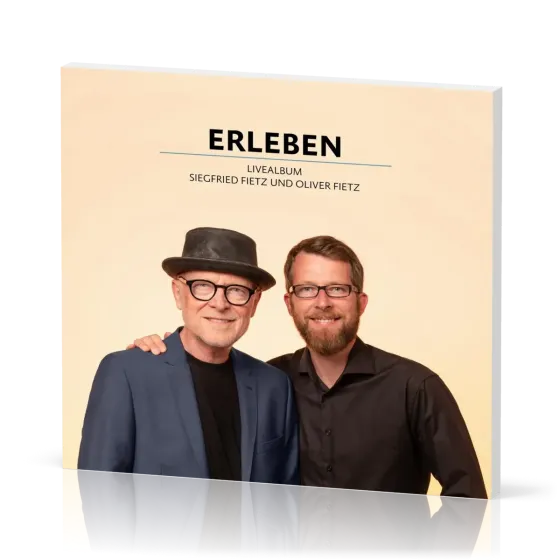 Erleben (CD) - Livealbum - Siegfried Fietz und Oliver Fietz