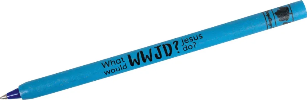 WWJD? What would Jesus do? - Kugelschreiber "Paper Pen" - Kugelschreiber "Paper Pen"