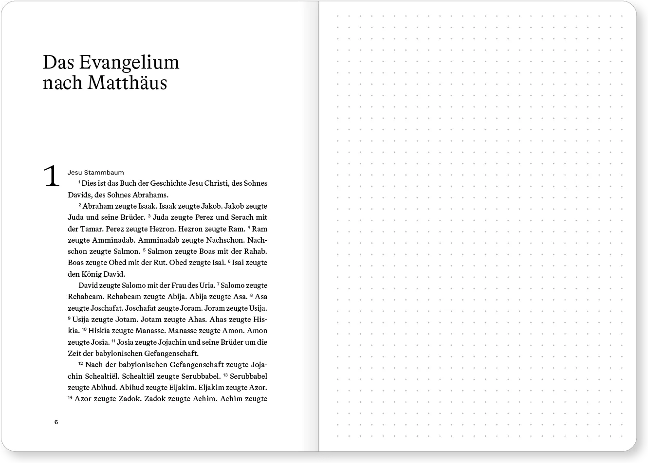 Matthäus - Bibeljournal
