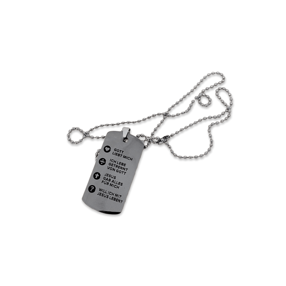 The Four Dog Tag - Kette mit Anhänger