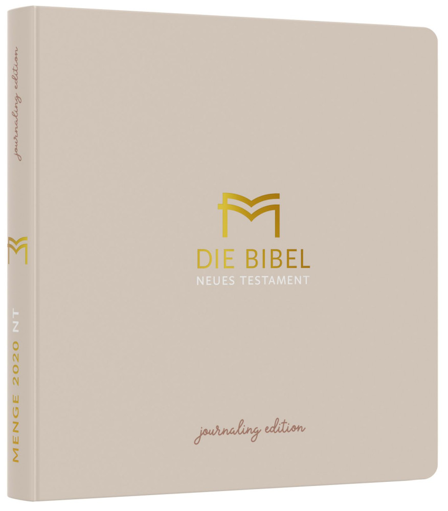 Bibel Menge 2020 NT - Journaling Edition (Umschlag Beige)
