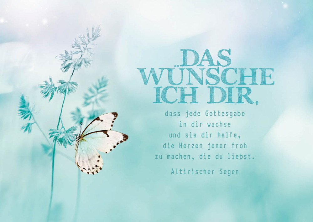 Postkarten Das wünsche ich dir