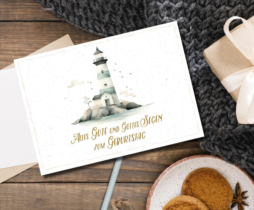 Postkarten Leuchtturm