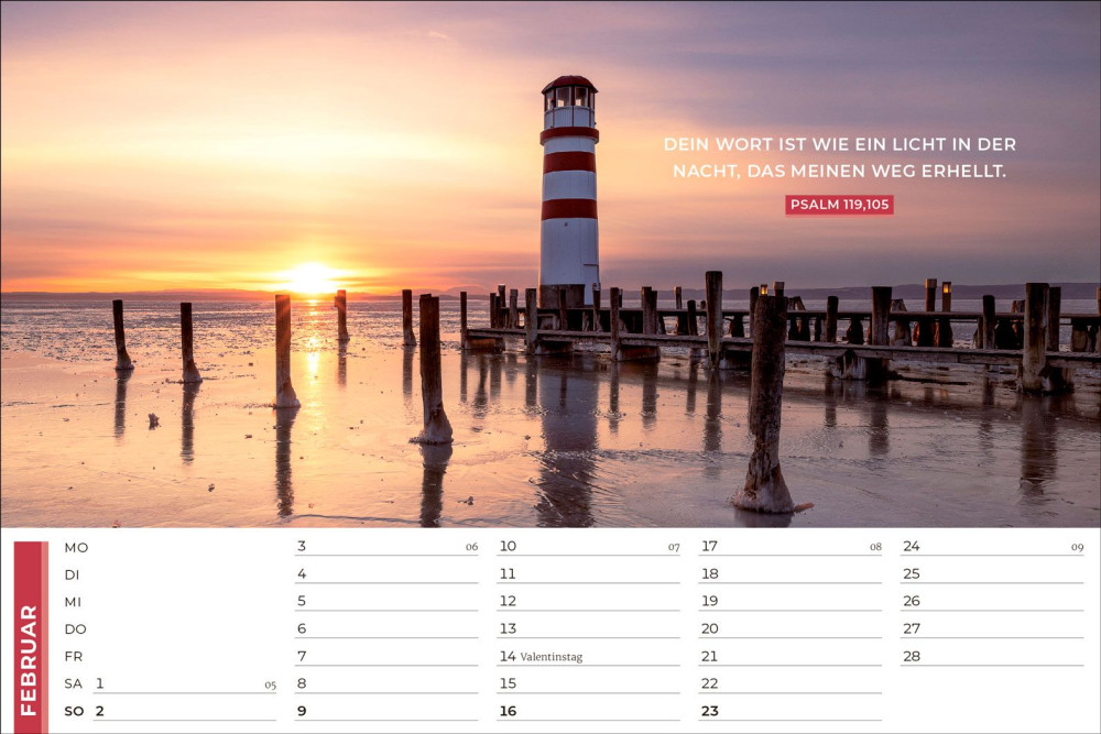 Life is More - Panoramakalender - Normalformat