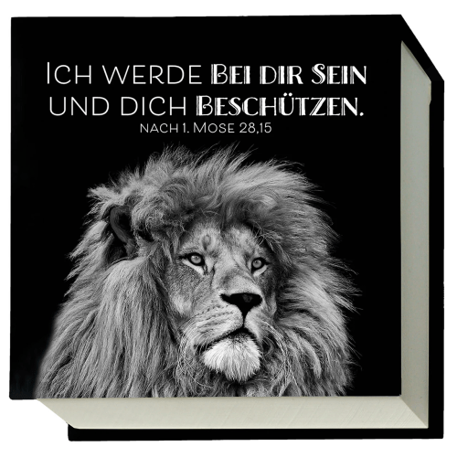 Ich werde bei dir sein (Notizblock) - 200 weiße Notizblätter mit Punktraster