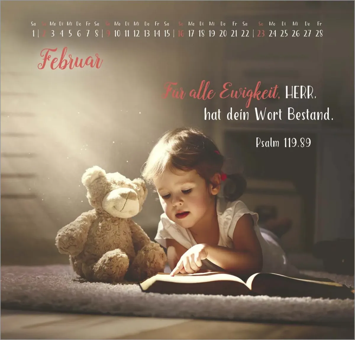 Segenswünsche - Wandkalender