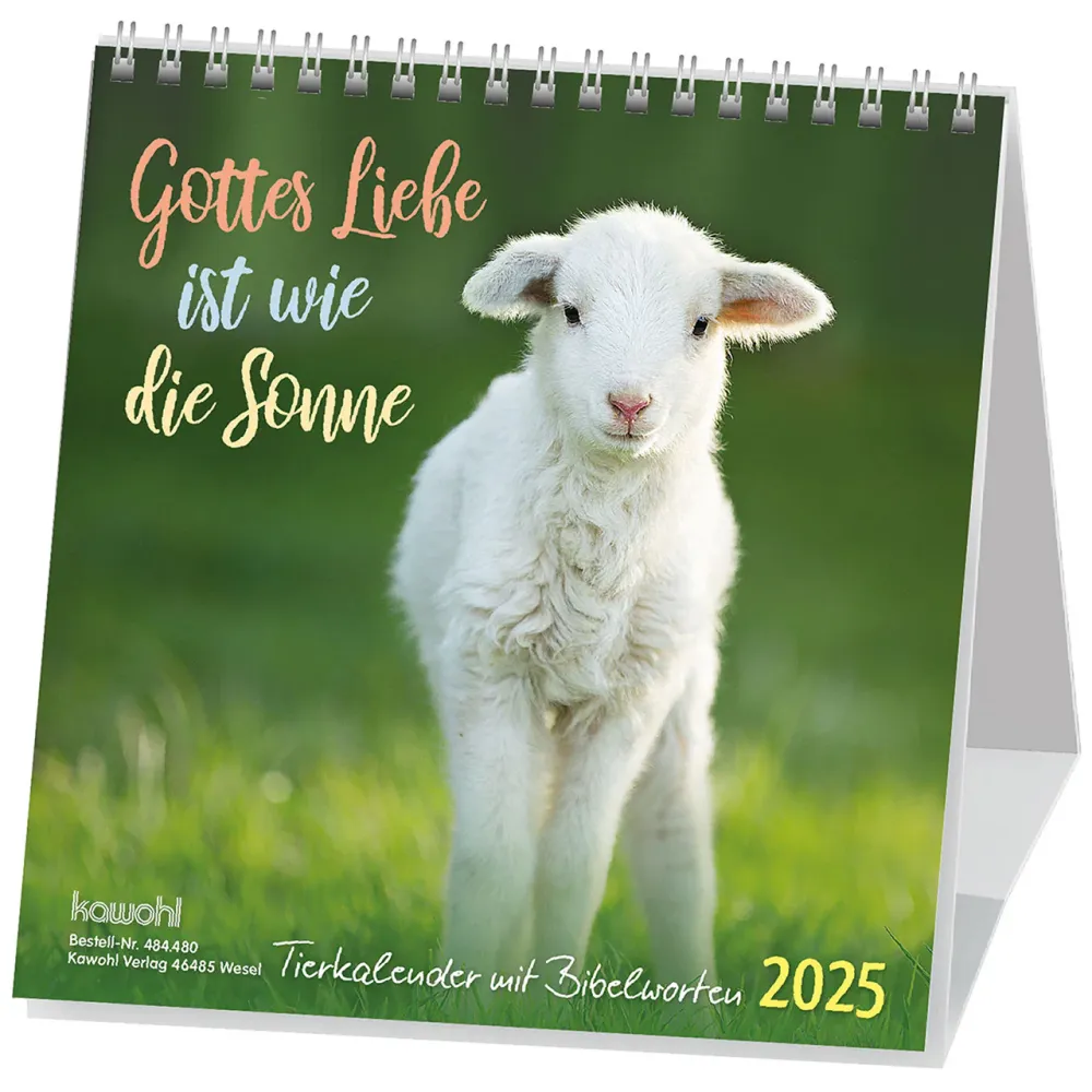 GOTTES LIEBE IST WIE DIE SONNE - POSTKARTENKAL.