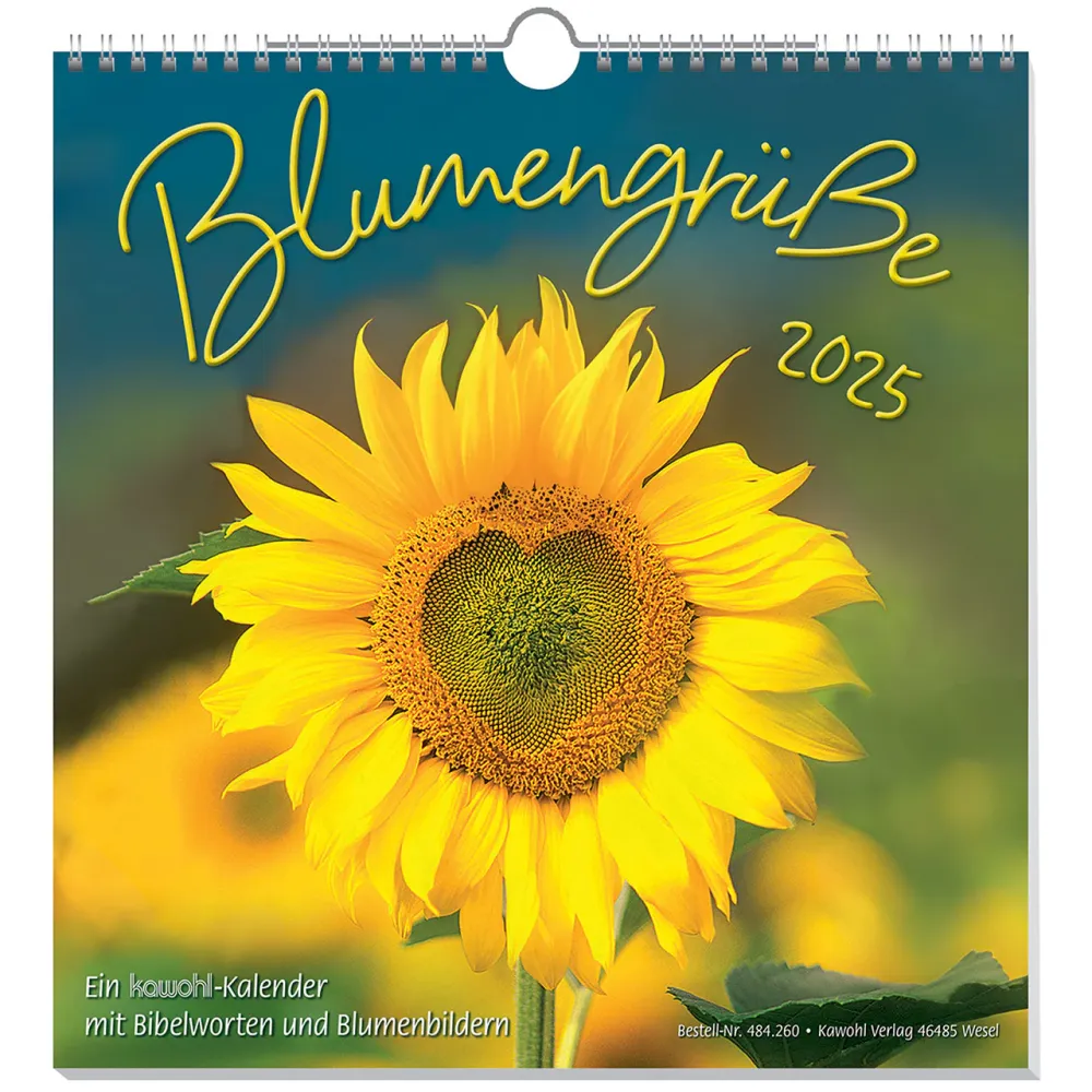 BLUMENGRÜSSE - WANDKALENDER