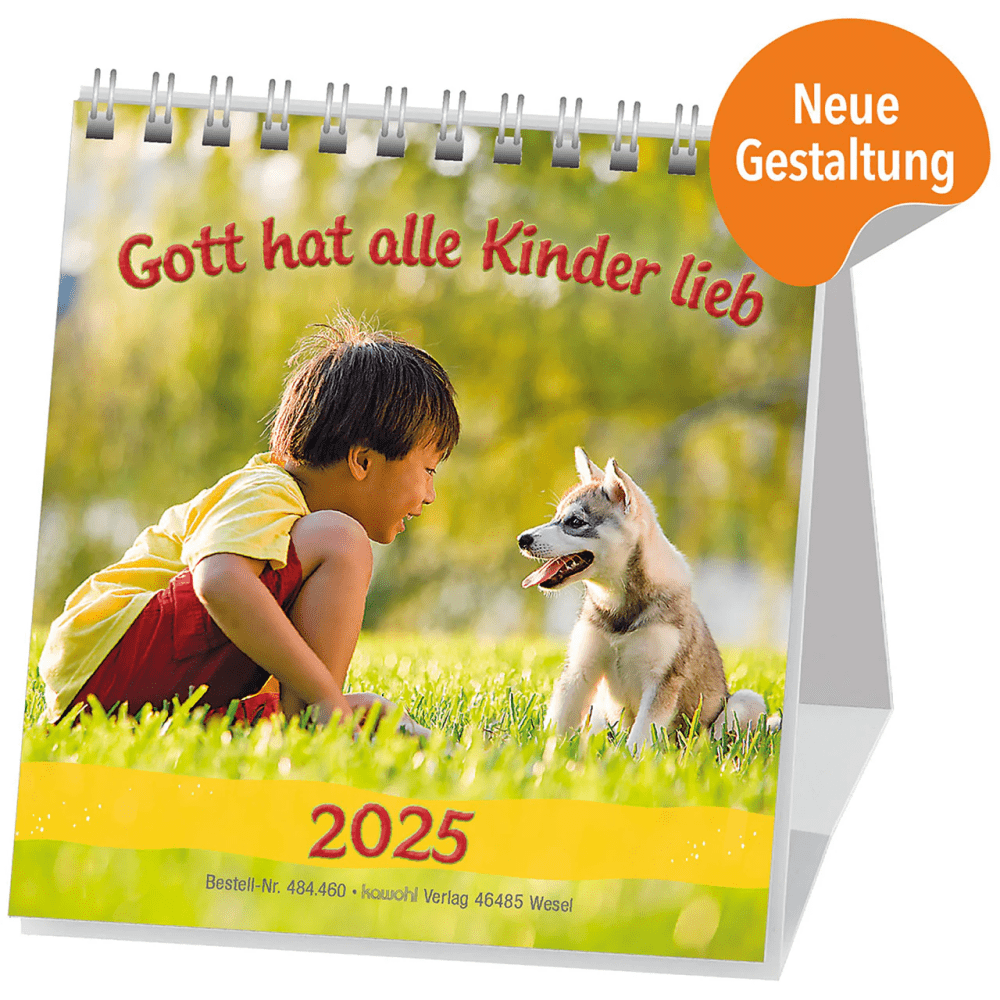 Gott hat alle Kinder lieb - Aufstellkalender