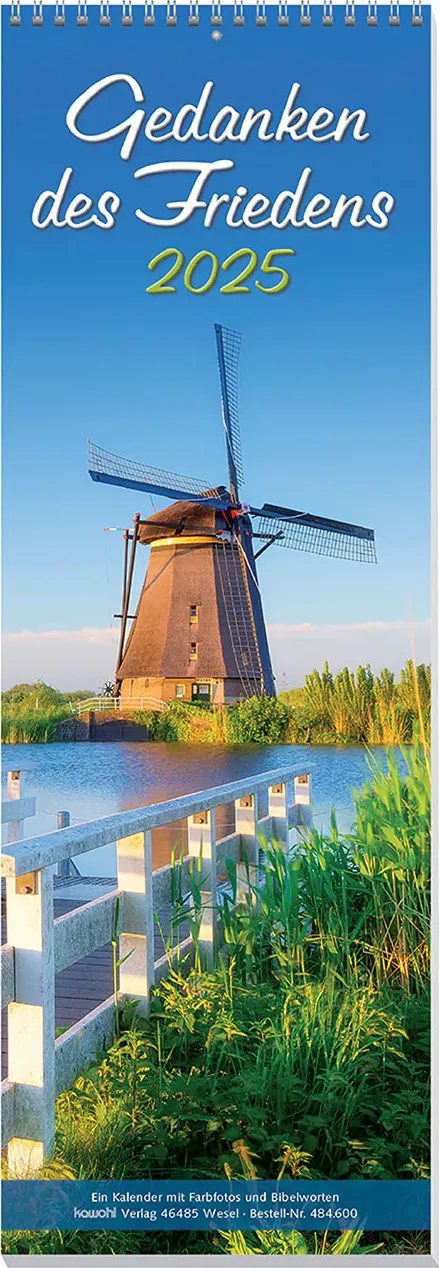 GEDANKEN DES FRIEDENS - WANDKALENDER