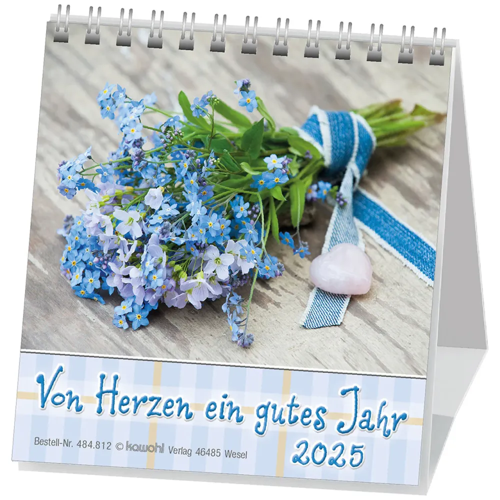 VON HERZEN EIN GUTES JAHR KALENDER