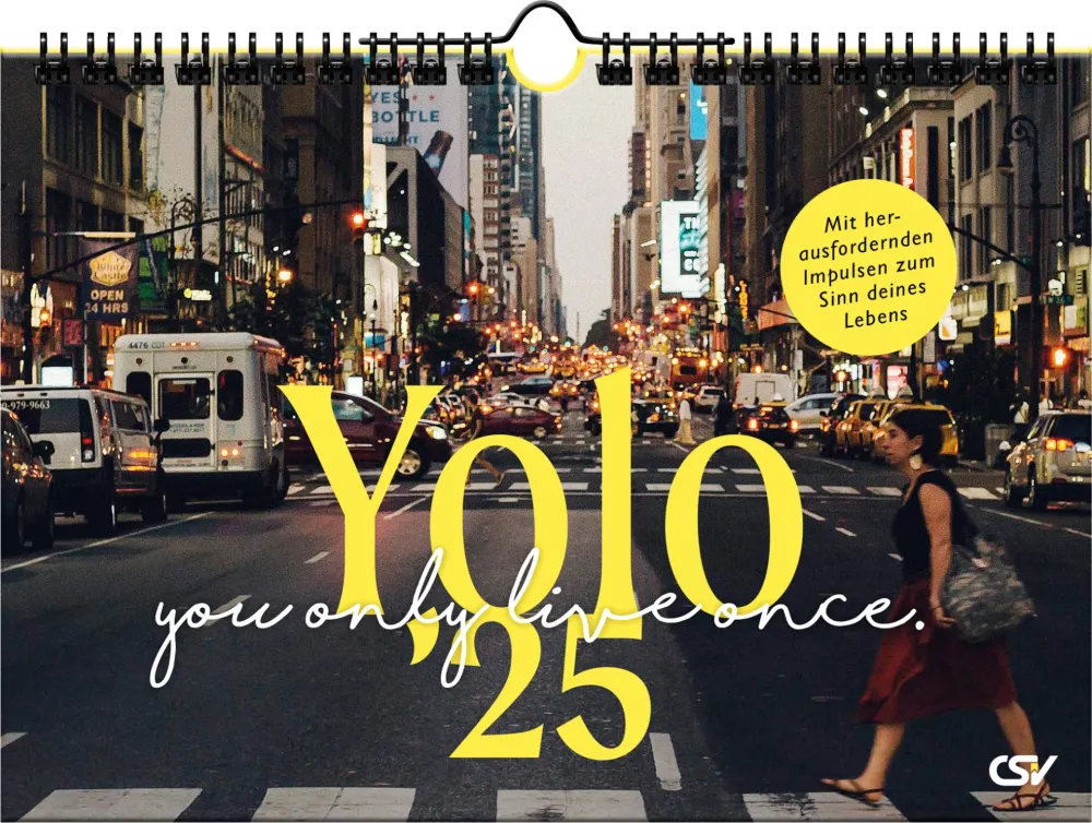 Yolo - Wandkalender - You live only once