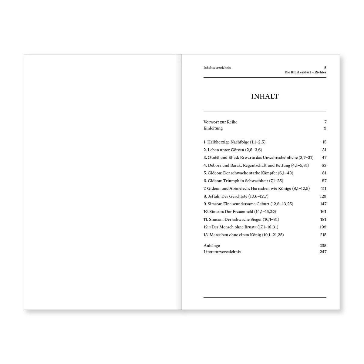 Richter (Kommentar) - Fragwürdige Helden und der wahre Held - Reihe Die Bibel erklärt