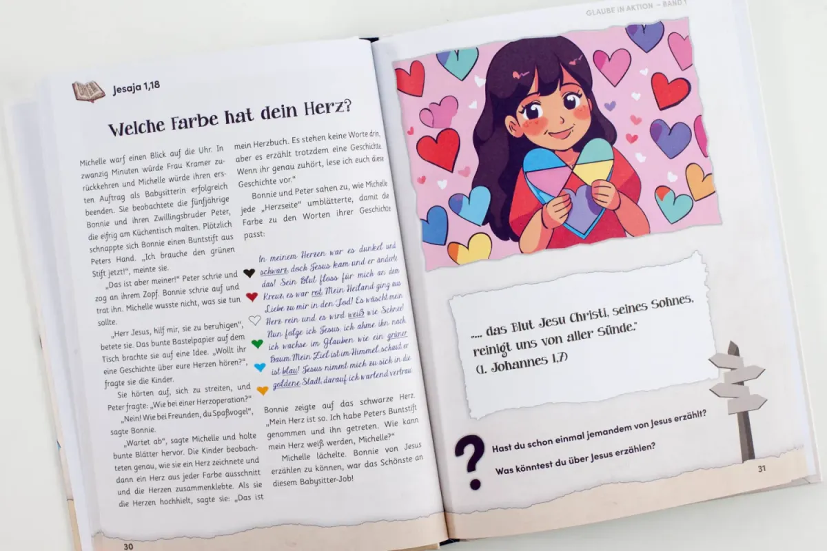 Glaube in Aktion - Band 1 - 60 Geschichten, die Kinder mit Jesus erlebt haben