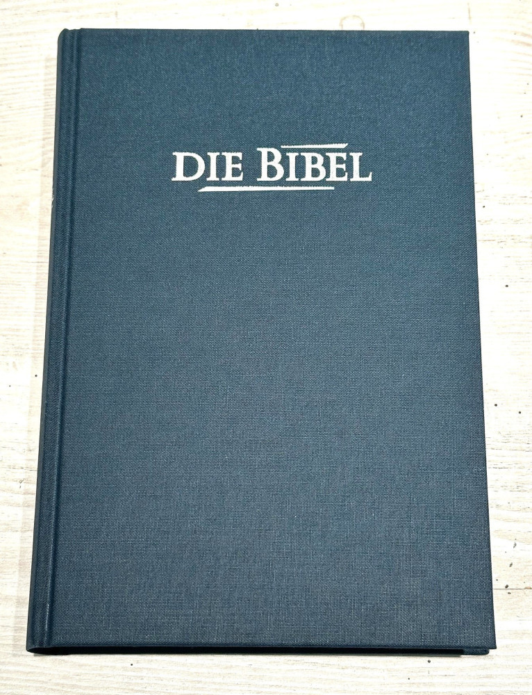 Elberfelder Bibel CSV Hückeswagen Standardausgabe - Hardcover, Leinen dunkelblau, Lesezeichen