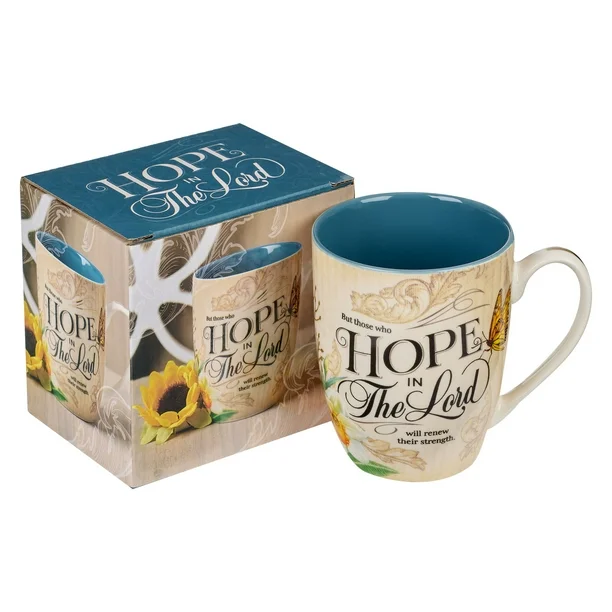 Tasse - Hope in the Lord - beige - 355ml