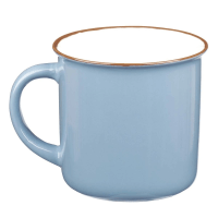 Tasse - I can do all things through Christ - blau, 390ml