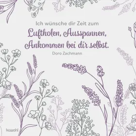 Eine kleine Auszeit / Ich wünsche dir Zeit 20 Servietten - 33 x 33 cm