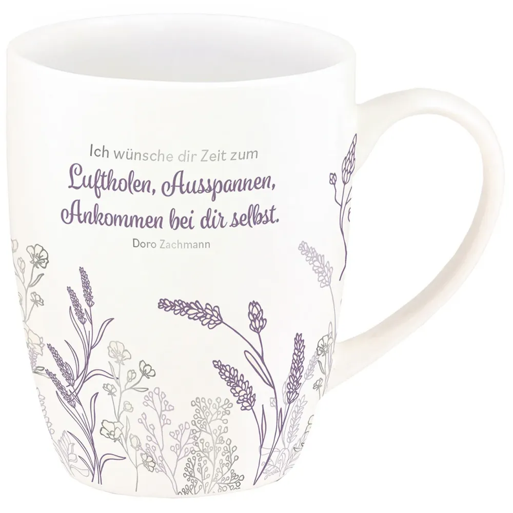 Tasse - Eine kleine Auszeit für dich - weiss, 310ml