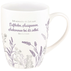 Tasse - Eine kleine Auszeit für dich - weiss, 310ml