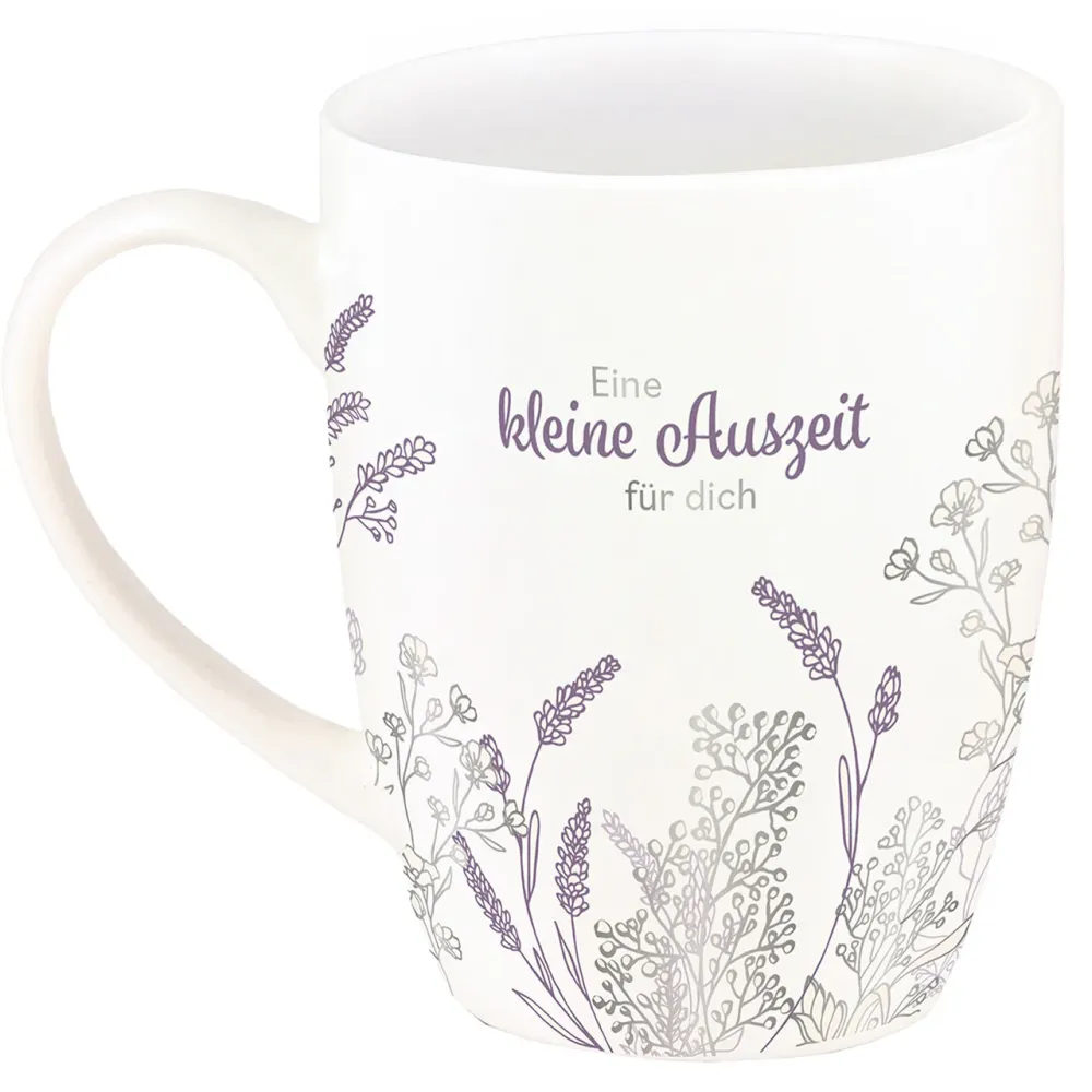 Tasse - Eine kleine Auszeit für dich - weiss, 310ml