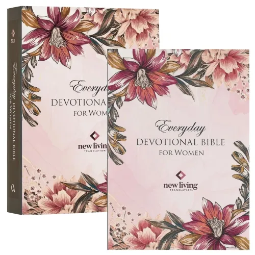 Pink Lily NLT Everyday Devotional Bible for Women
